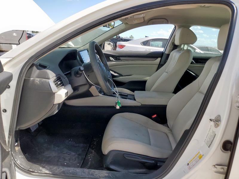  HONDA ACCORD 2018 White