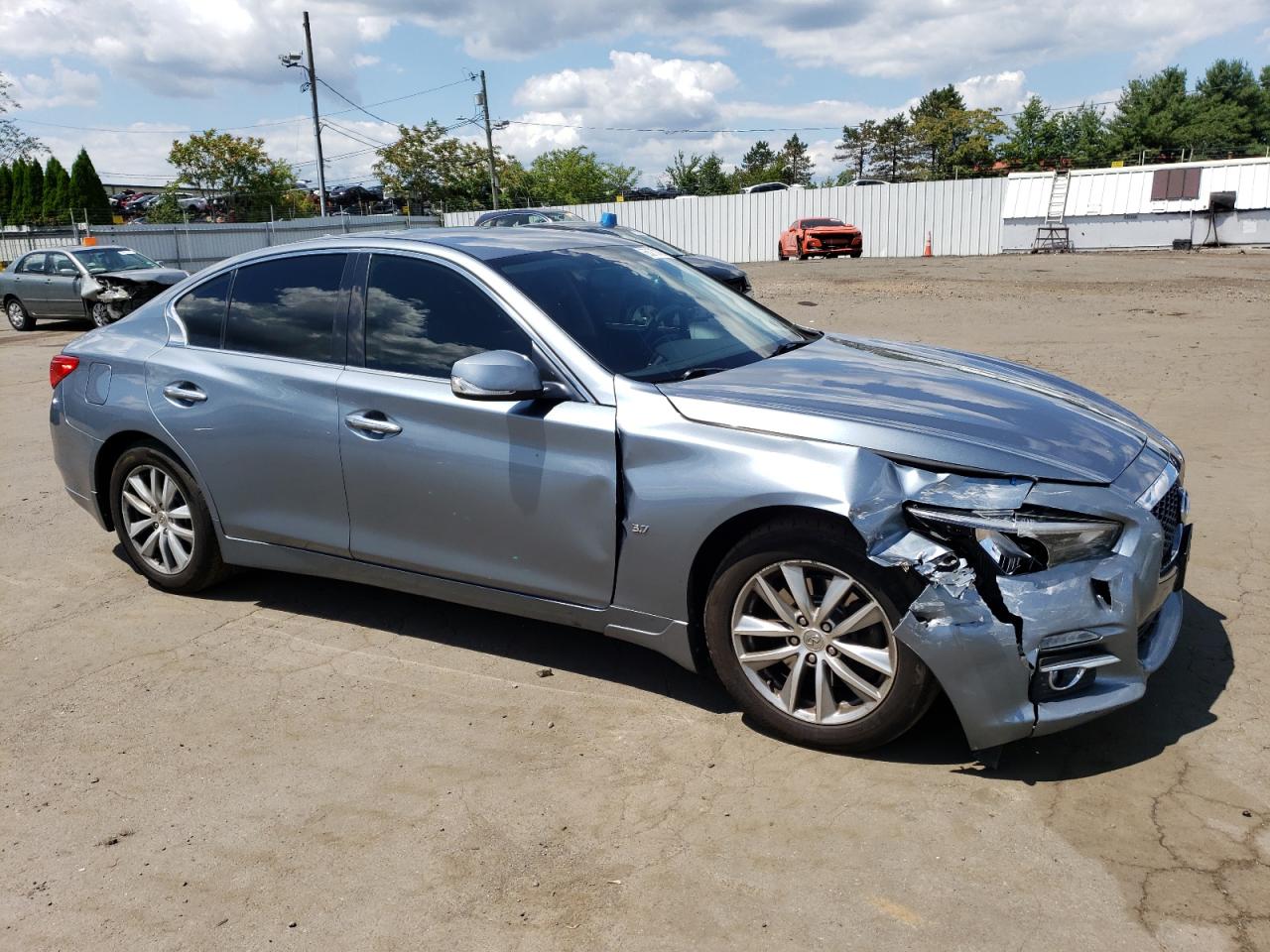 2014 Infiniti Q50 Base VIN: JN1BV7AR2EM696556 Lot: 66270105