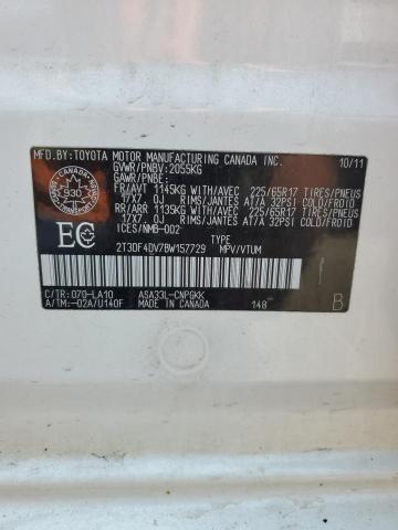 2011 TOYOTA RAV4 LIMITED  