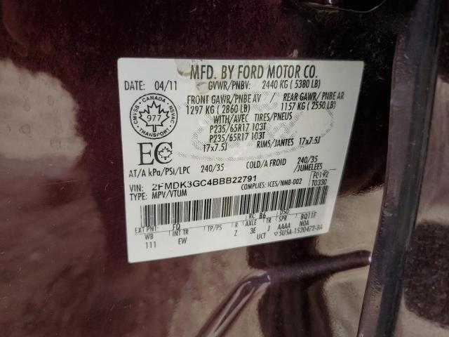 2011 FORD EDGE SE  