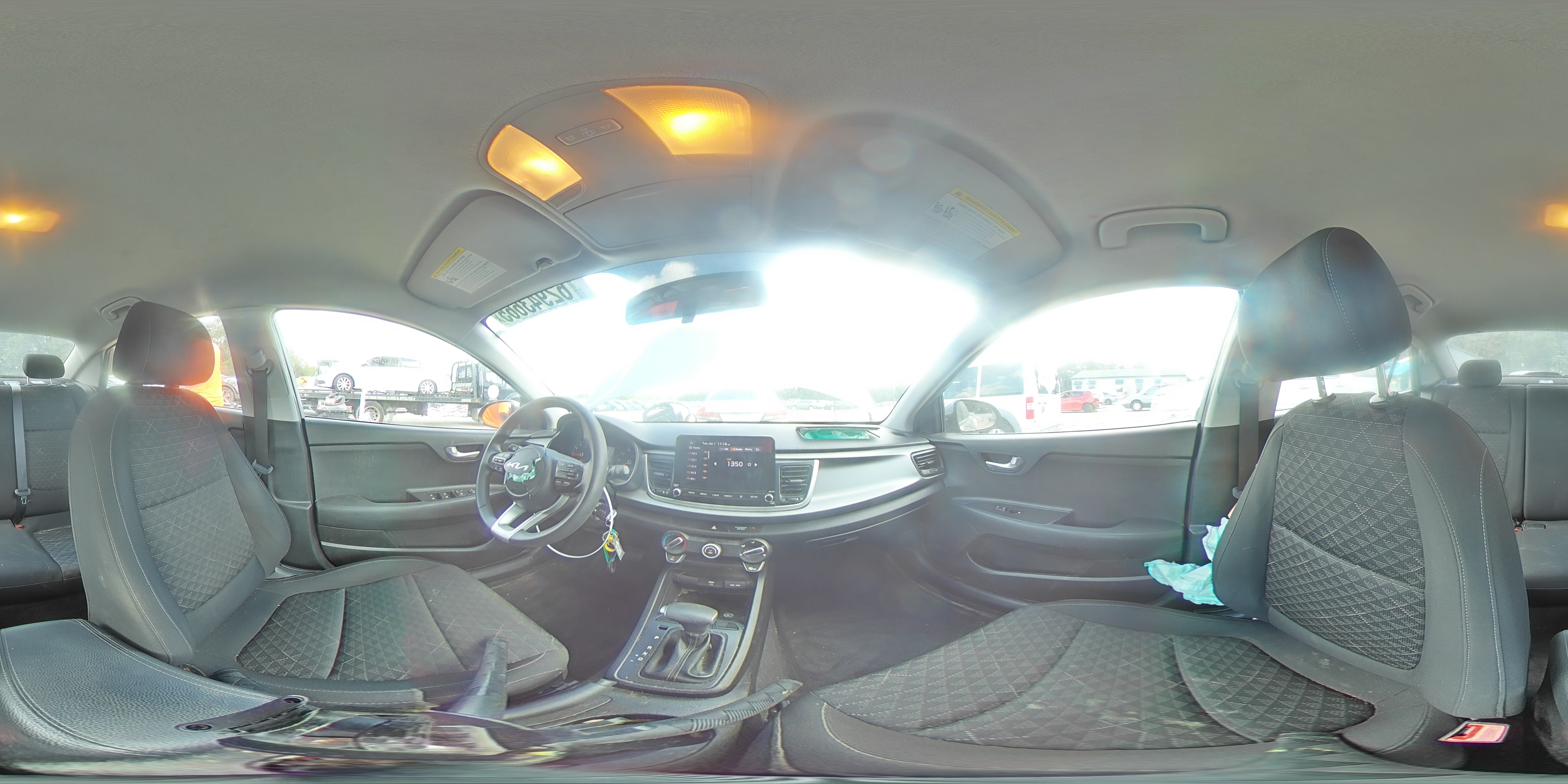 2022 Kia Rio Lx VIN: 3KPA24AD2NE474831 Lot: 62943665