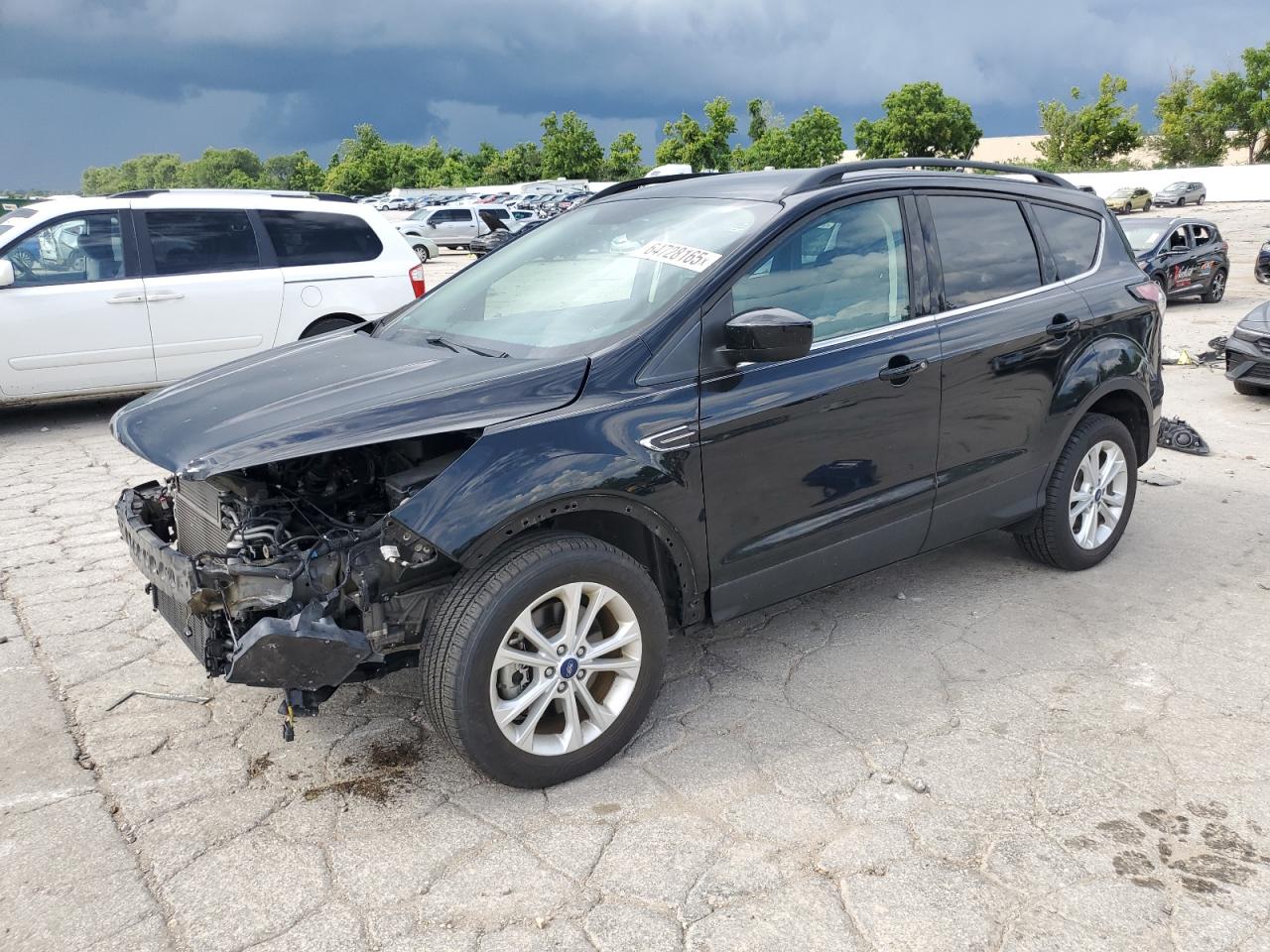 2018 Ford Escape Se VIN: 1FMCU9GD2JUB24887 Lot: 64728165