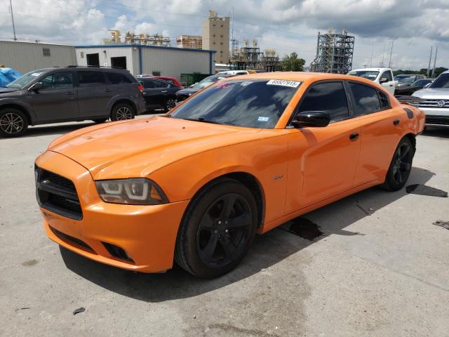Sedans DODGE CHARGER 2014 Pomarańczowy