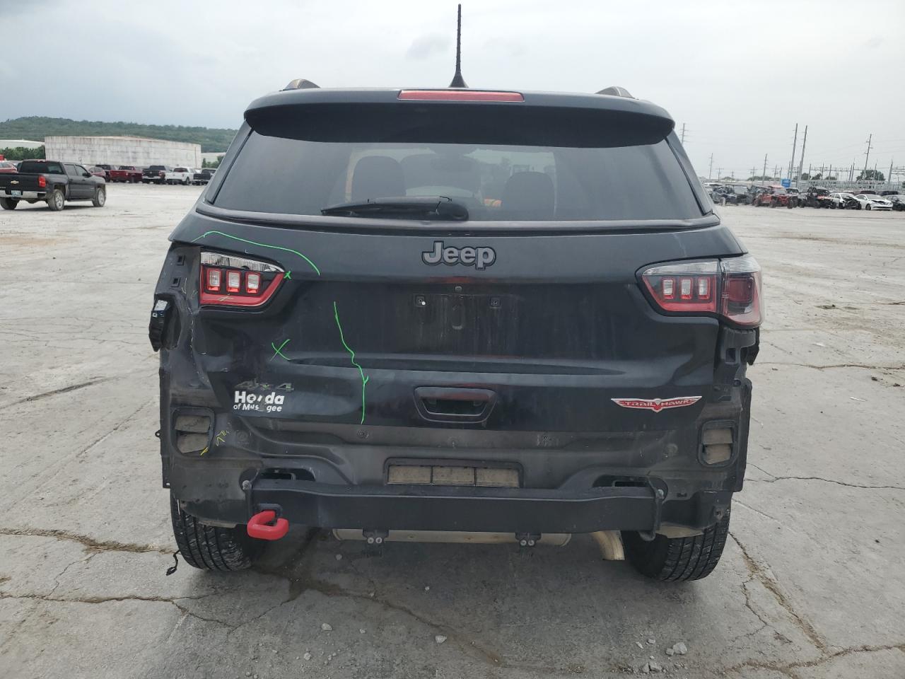 2019 Jeep Compass Trailhawk VIN: 3C4NJDDB6KT799309 Lot: 64983945