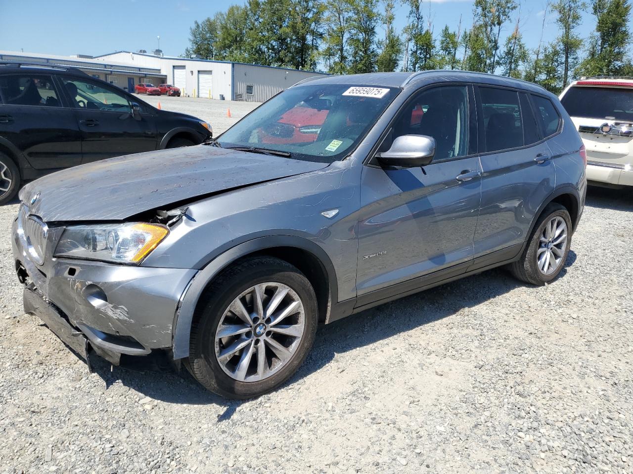 2013 BMW X3 xDrive28I VIN: 5UXWX9C52D0A20095 Lot: 65959075