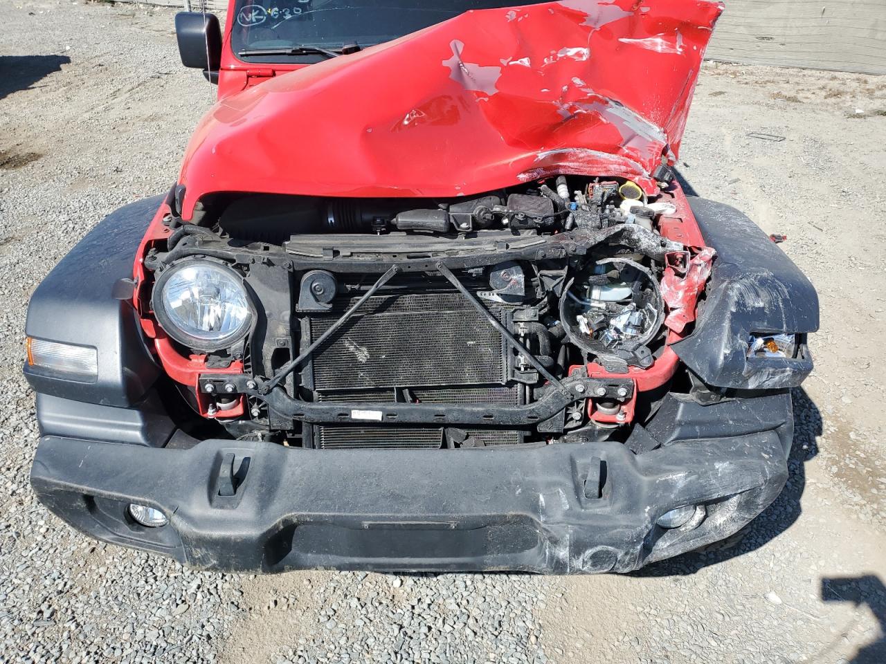 2021 Jeep Wrangler Unlimited Sport VIN: 1C4HJXDG7MW860528 Lot: 63694135