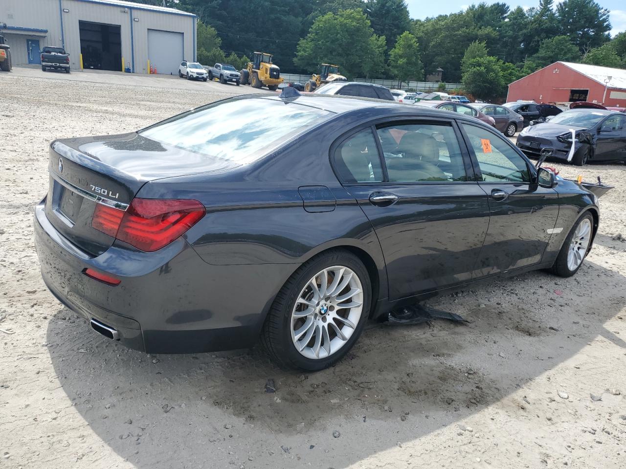 2014 BMW 750 Li VIN: WBAYE8C51ED135544 Lot: 65123025
