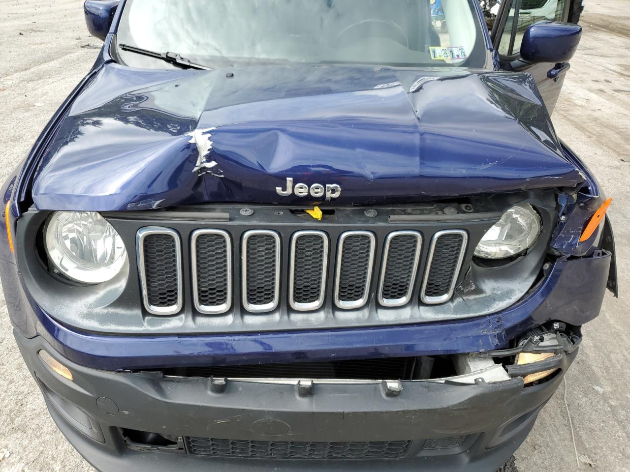 2016 Jeep Renegade Latitude VIN: ZACCJBBT1GPE27219 Lot: 65290235