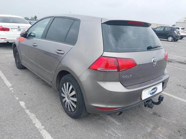 2014 VOLKSWAGEN GOLF S BLU