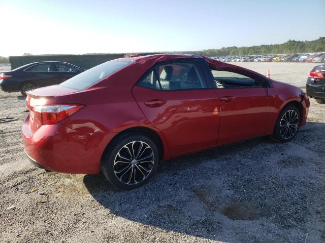  TOYOTA COROLLA 2016 Красный