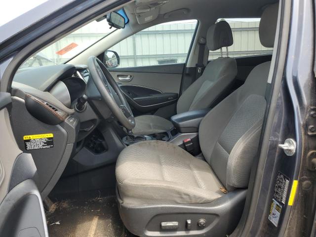  HYUNDAI SANTA FE 2017 Granatowy