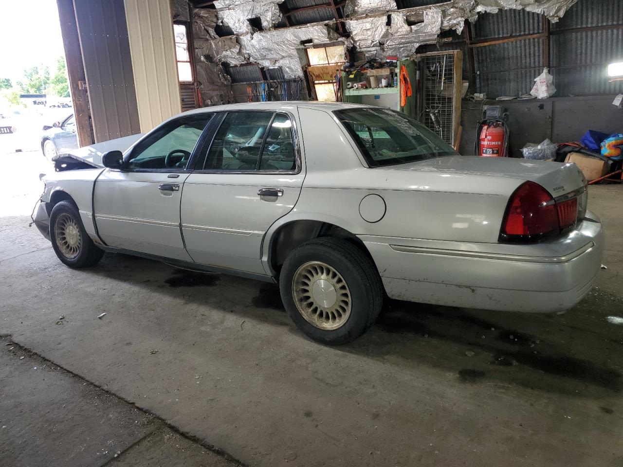 2001 Mercury Grand Marquis Ls silver null gas 2MEFM75W81X603977 photo #3