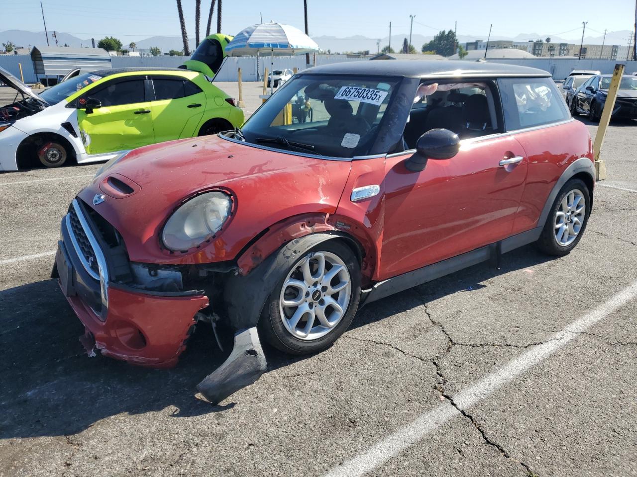 2015 Mini Cooper S VIN: WMWXP7C57F2A36890 Lot: 66750335