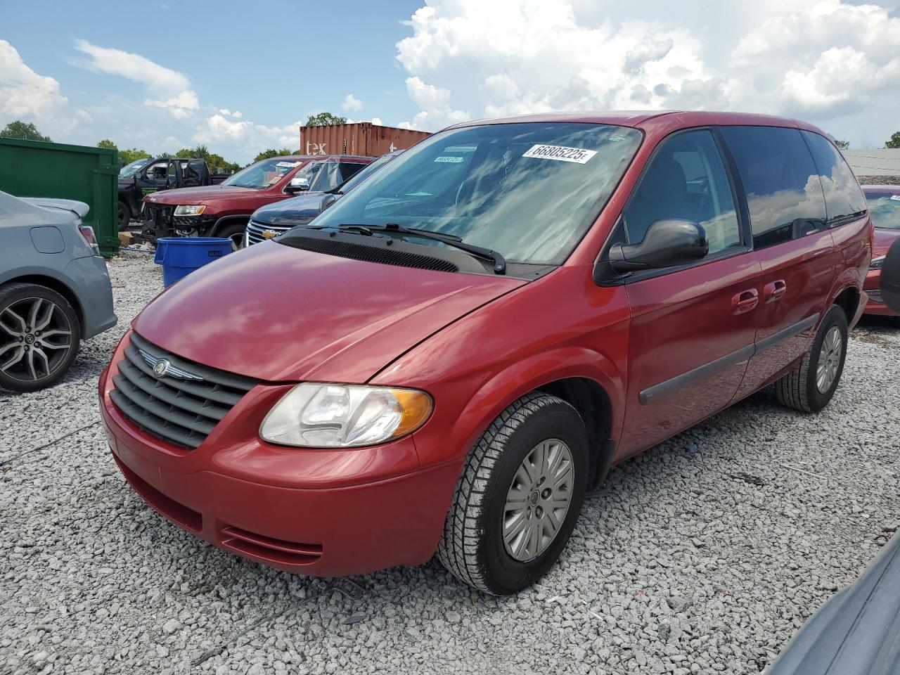 2006 Chrysler Town & Country VIN: 1A4GP45R06B550203 Lot: 66805225