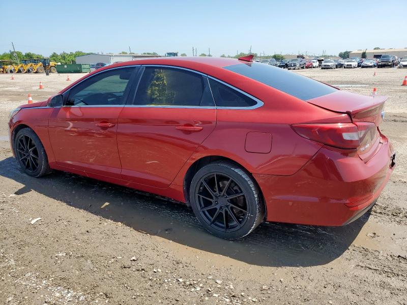  HYUNDAI SONATA 2017 Red