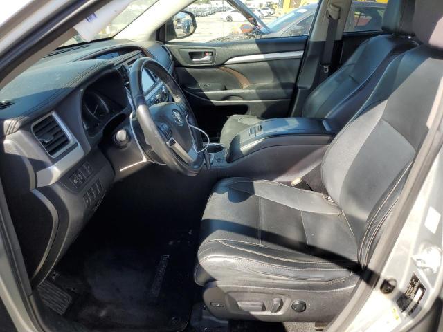  TOYOTA HIGHLANDER 2017 Silver