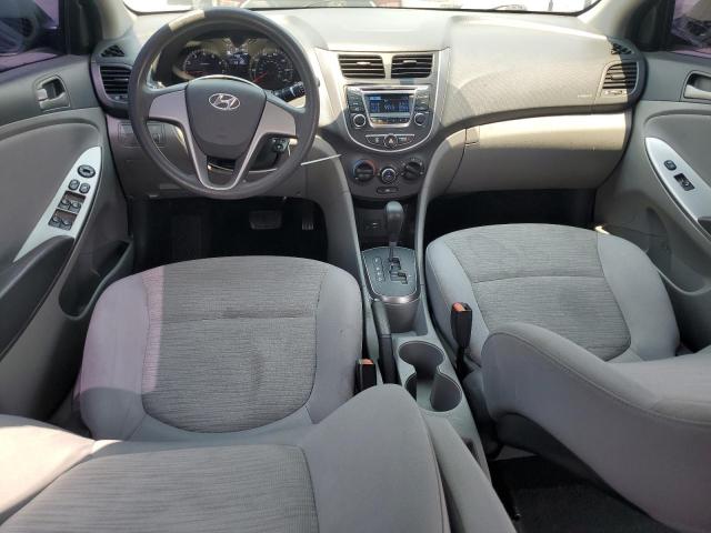 Sedans HYUNDAI ACCENT 2017 Granatowy