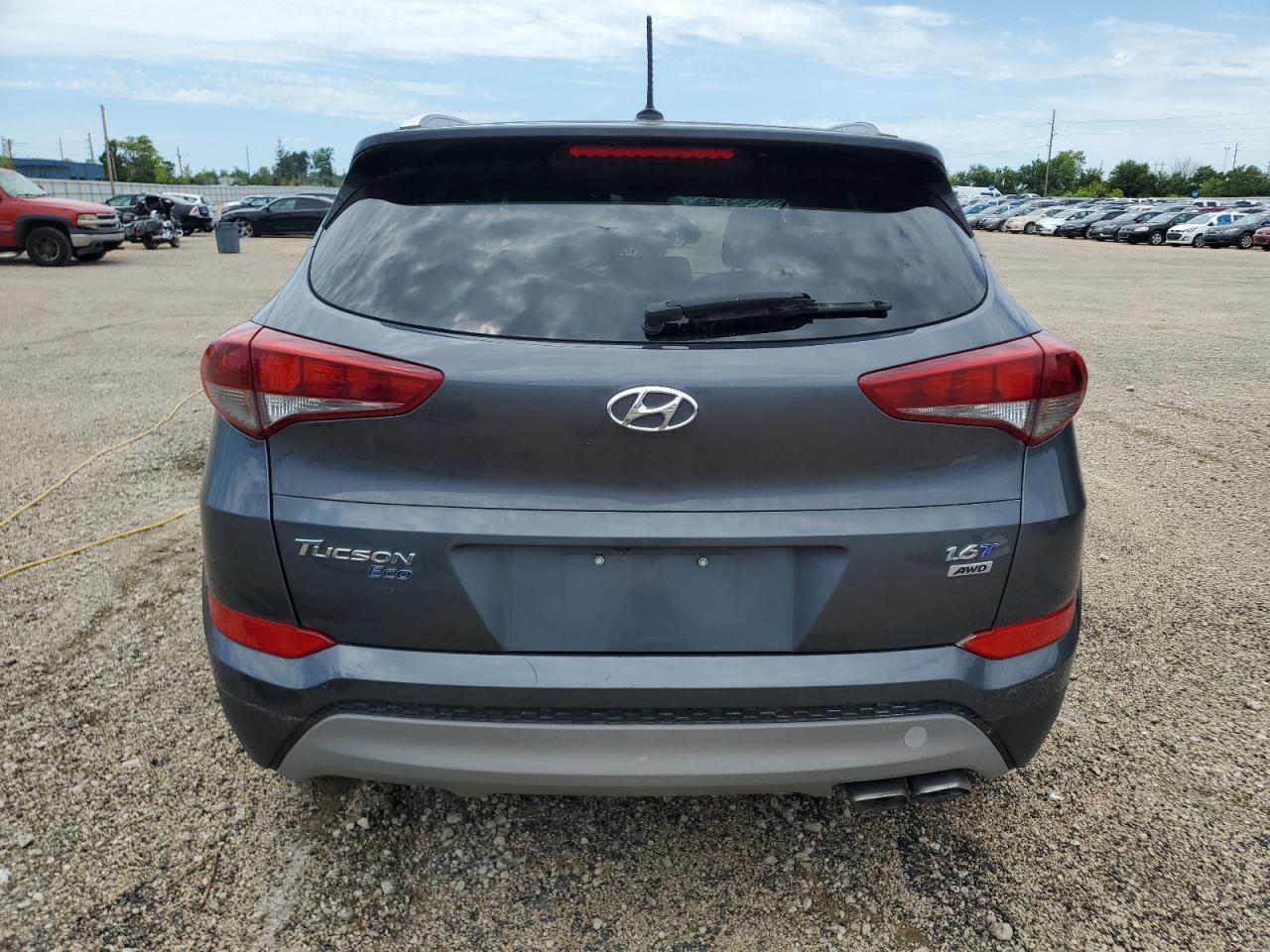 2017 Hyundai Tucson Limited VIN: KM8J3CA28HU304562 Lot: 64308485