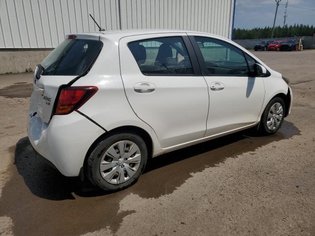 Hatchbacks TOYOTA YARIS 2015 Biały