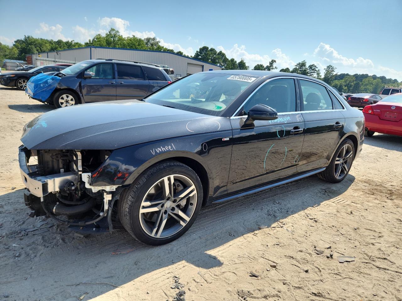2018 Audi A4 Premium Plus VIN: WAUENAF40JA032043 Lot: 65780005
