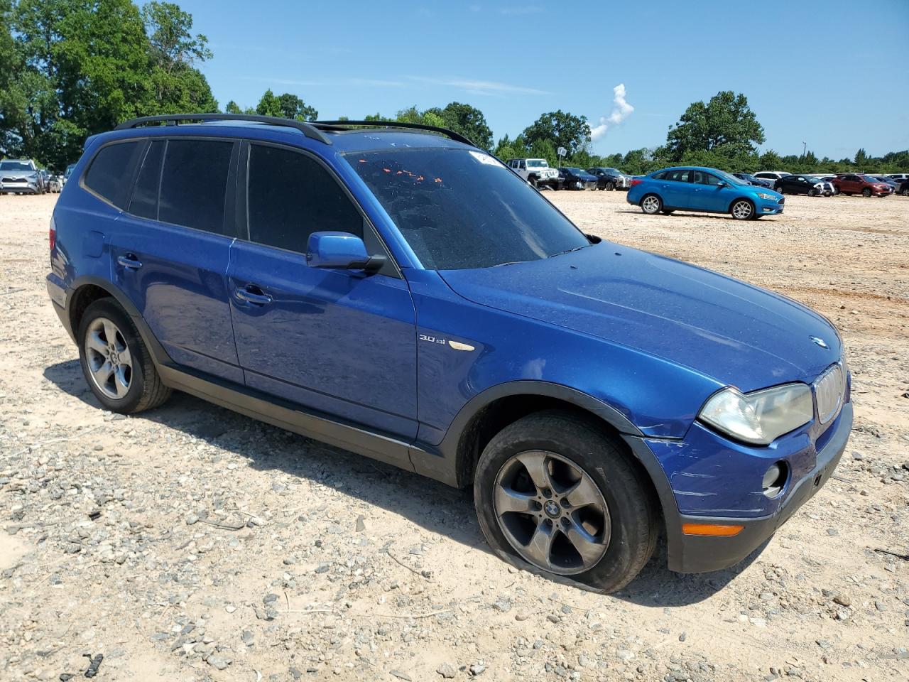 2008 BMW X3 3.0Si VIN: WBXPC93498WJ14129 Lot: 64861565