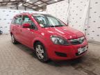 2014 VAUXHALL ZAFIRA EXC for sale at Copart SANDWICH