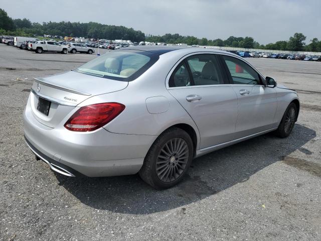  MERCEDES-BENZ C-CLASS 2016 Srebrny