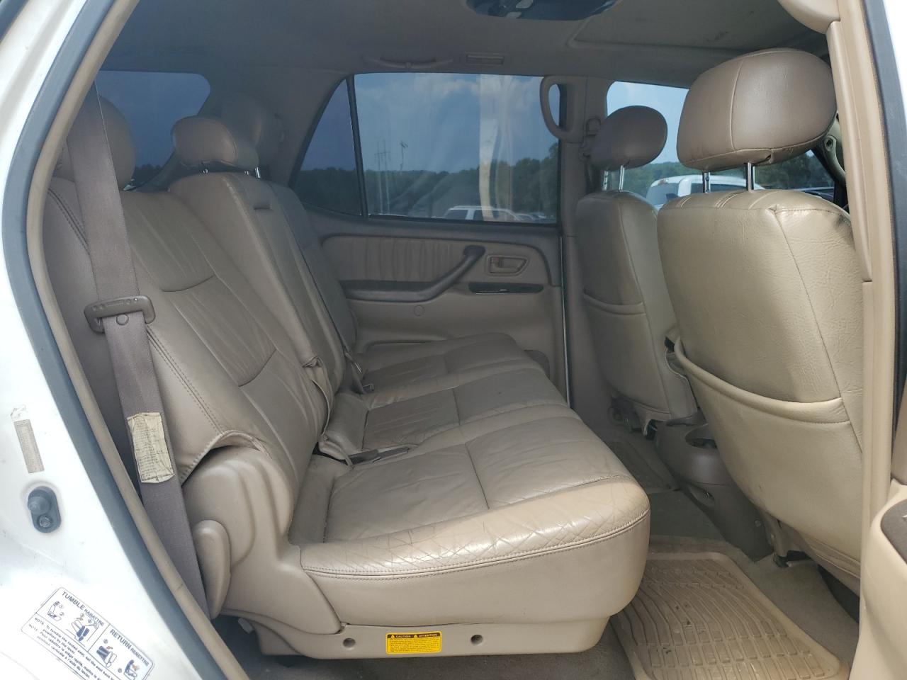 2003 Toyota Sequoia Limited VIN: 5TDBT48A53S186074 Lot: 64109225