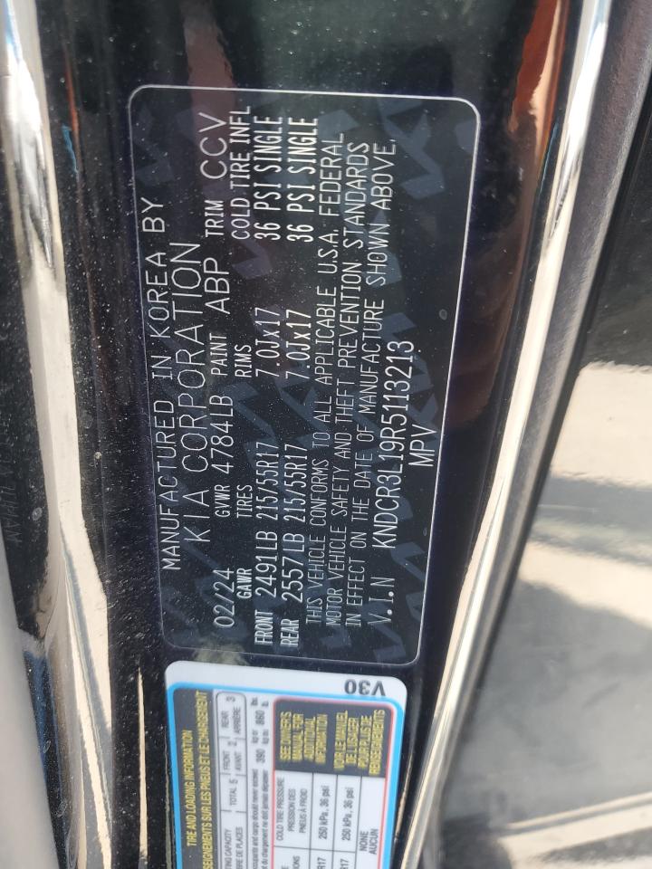 2024 Kia Niro Wind VIN: KNDCR3L19R5113213 Lot: 64508745