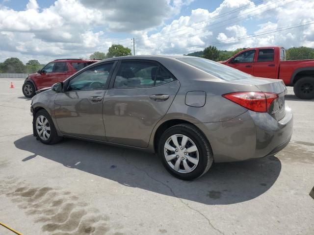 Sedans TOYOTA COROLLA 2017 Brown