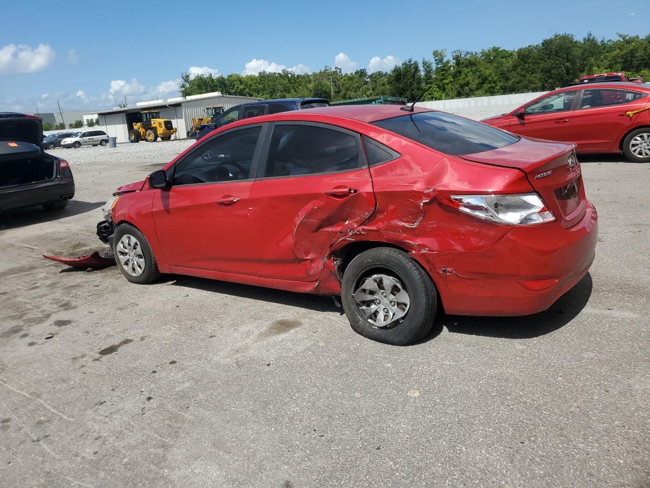 2015 Hyundai Accent Gls VIN: KMHCT4AE8FU802962 Lot: 64856125