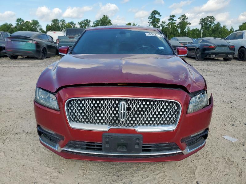  LINCOLN CONTINENTL 2018 Красный