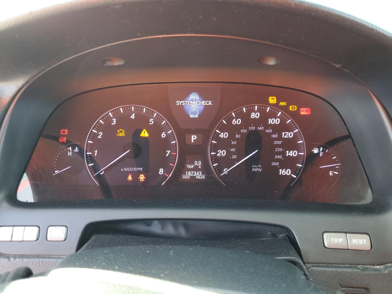 2009 Lexus Ls 460 VIN: JTHBL46F495085166 Lot: 64446685