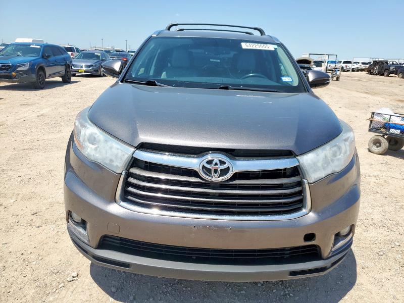 Parquets TOYOTA HIGHLANDER 2016 Szary