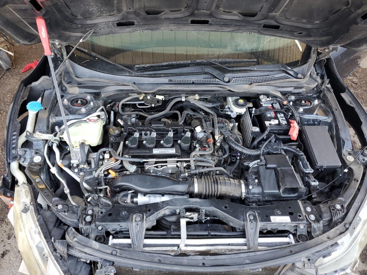 2016 Honda Civic Ex VIN: 19XFC1F35GE034834 Lot: 64417295