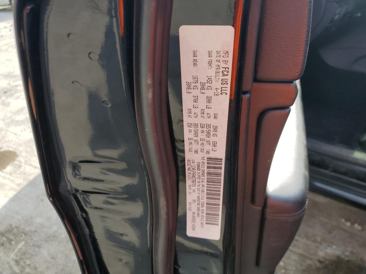 2019 Jeep Grand Cherokee Laredo VIN: 1C4RJFAG4KC786759 Lot: 65442015