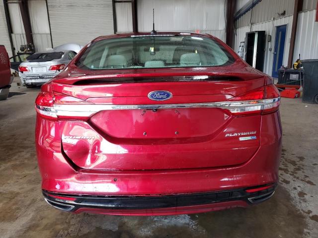  FORD FUSION 2017 Czerwony