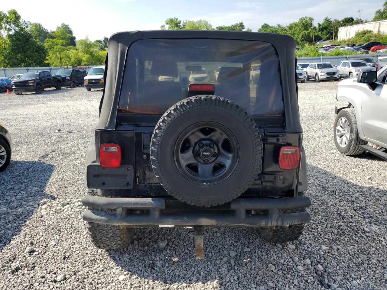 1999 Jeep Wrangler / Tj Sport VIN: 1J4FY19SXXP418185 Lot: 64398015