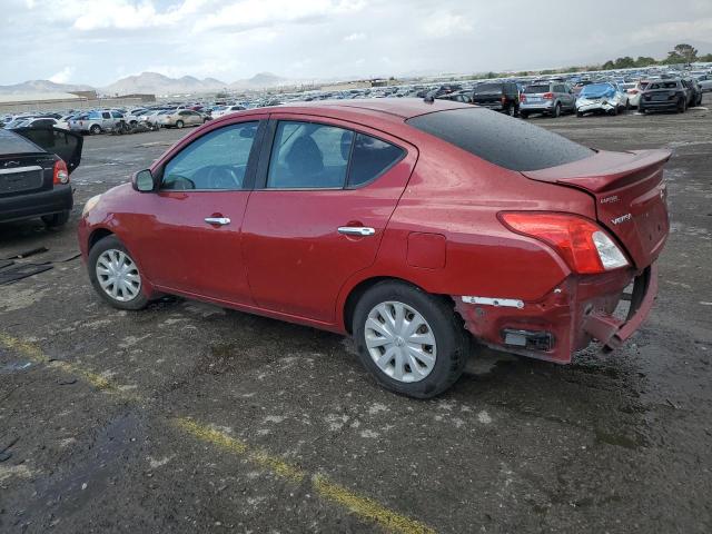  NISSAN VERSA 2013 Czerwony