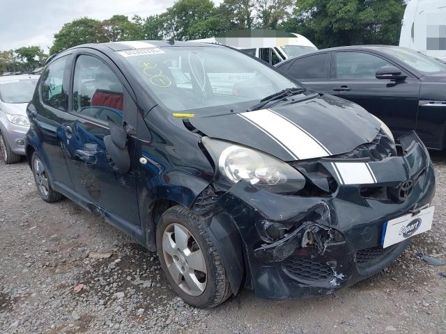 2010 TOYOTA AYGO BLACK