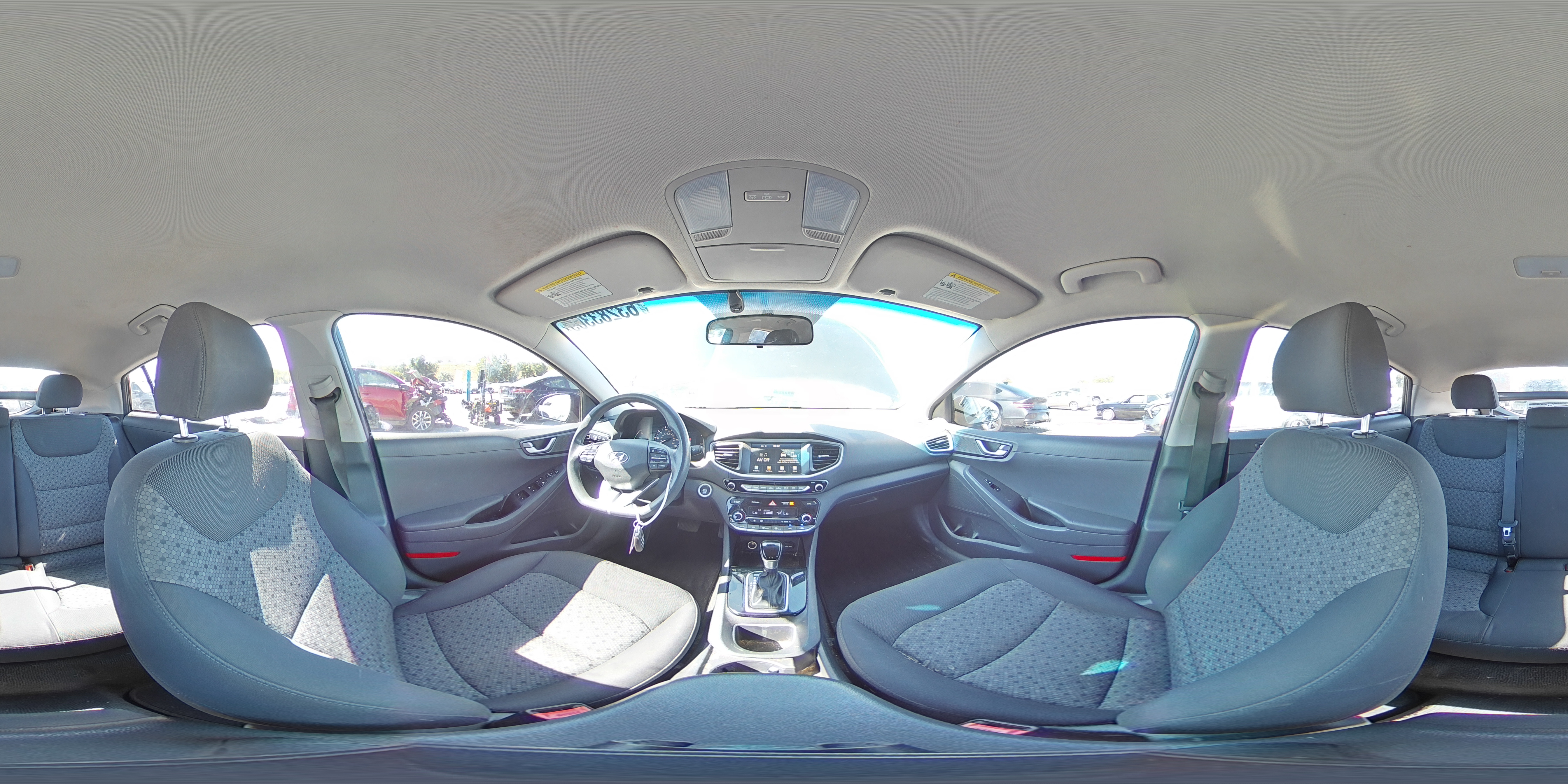 2017 Hyundai Ioniq Blue VIN: KMHC65LC1HU026279 Lot: 63283365