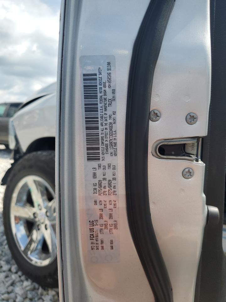 2016 Ram 1500 St VIN: 1C6RR7KT3GS346630 Lot: 65050845