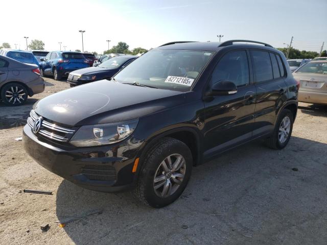  VOLKSWAGEN TIGUAN 2016 Черный