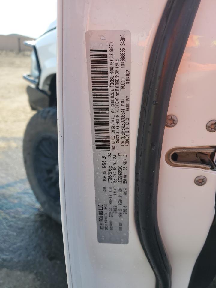 2018 Ram 2500 Laramie VIN: 3C6UR5NL5JG338344 Lot: 61184715