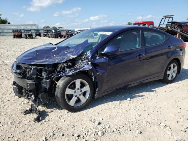  HYUNDAI ELANTRA 2013 Granatowy