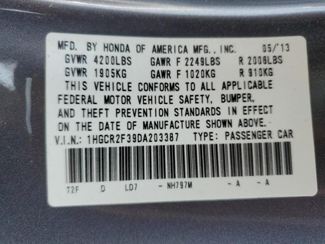 2013 HONDA ACCORD LX  