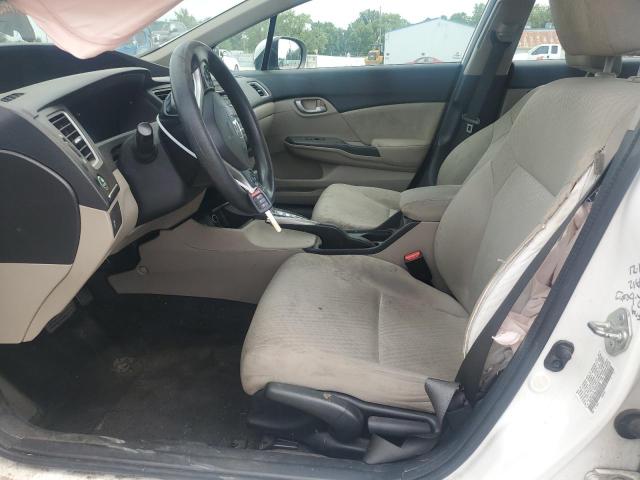 Sedans HONDA CIVIC 2014 Biały