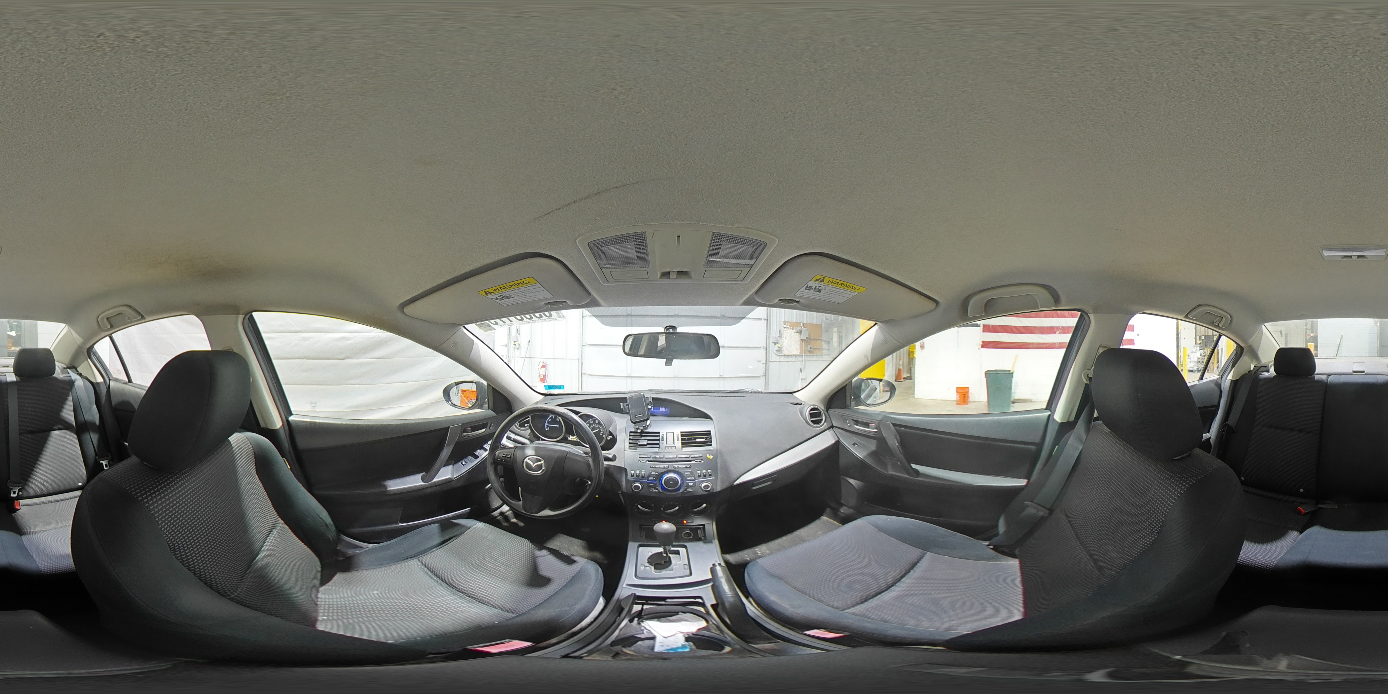 2012 Mazda 3 I VIN: JM1BL1UFXC1577606 Lot: 63831755
