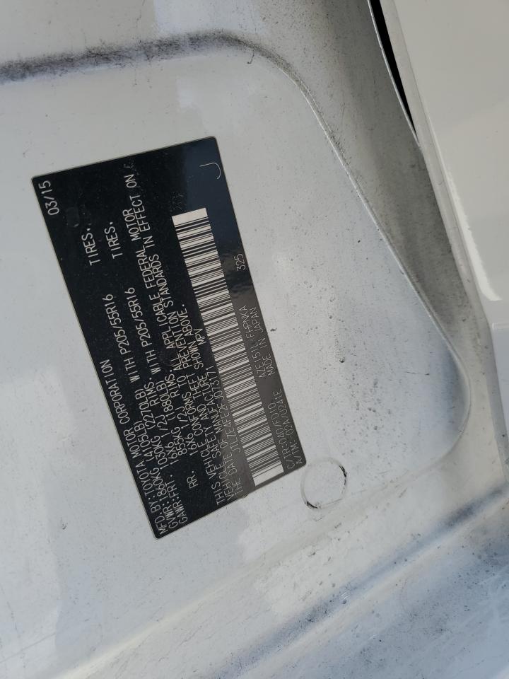 2015 Toyota Scion Xb VIN: JTLZE4FE2FJ073171 Lot: 63321945