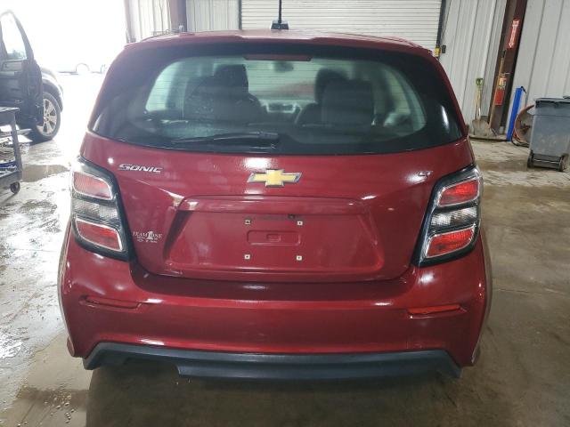  CHEVROLET SONIC 2017 Red